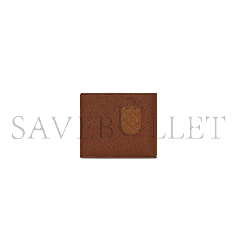 Y51 tiny cassandre eastwest wallet in grained leather ‎607727dti0w2126 (11*9.5*2.5cm)